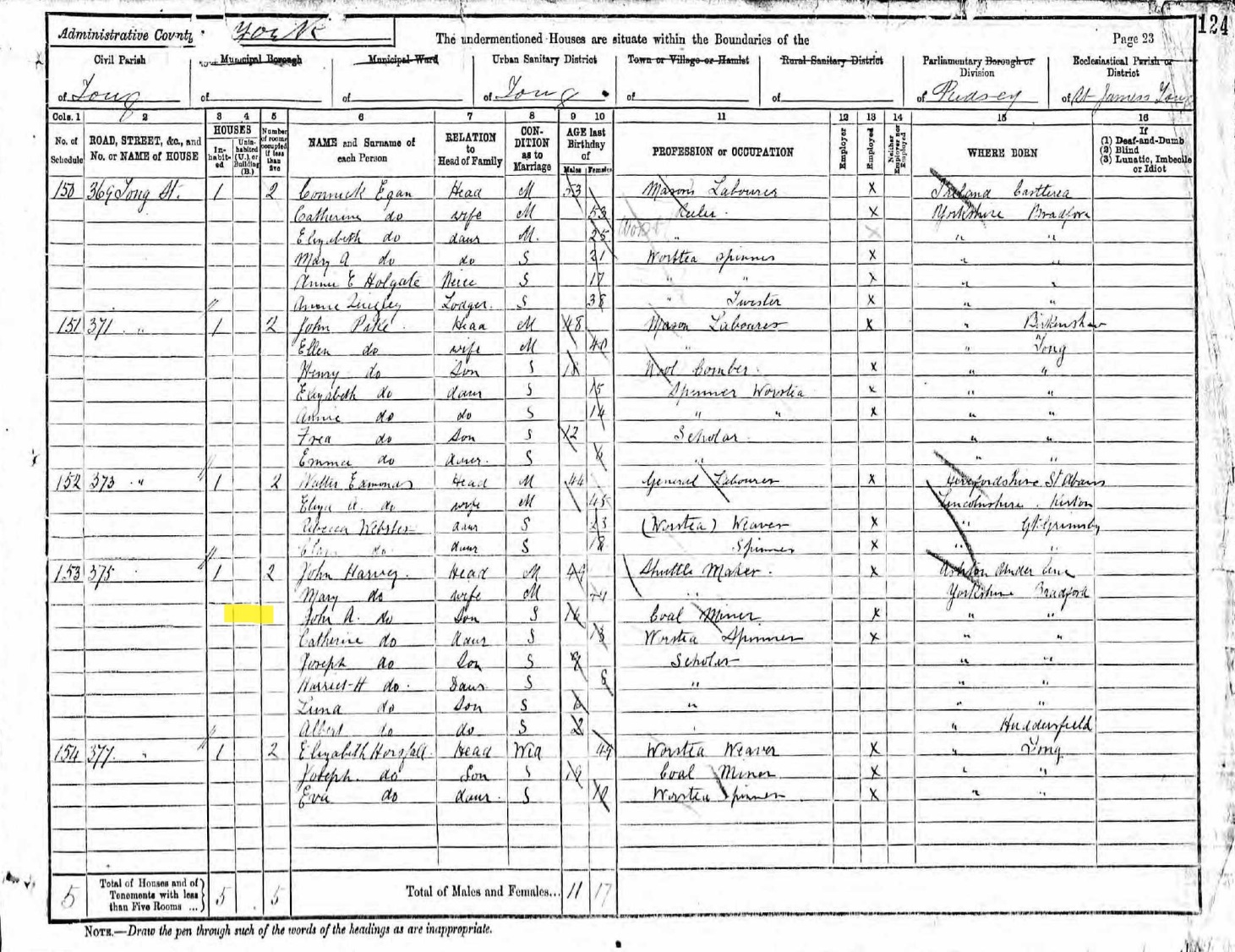 1891 census