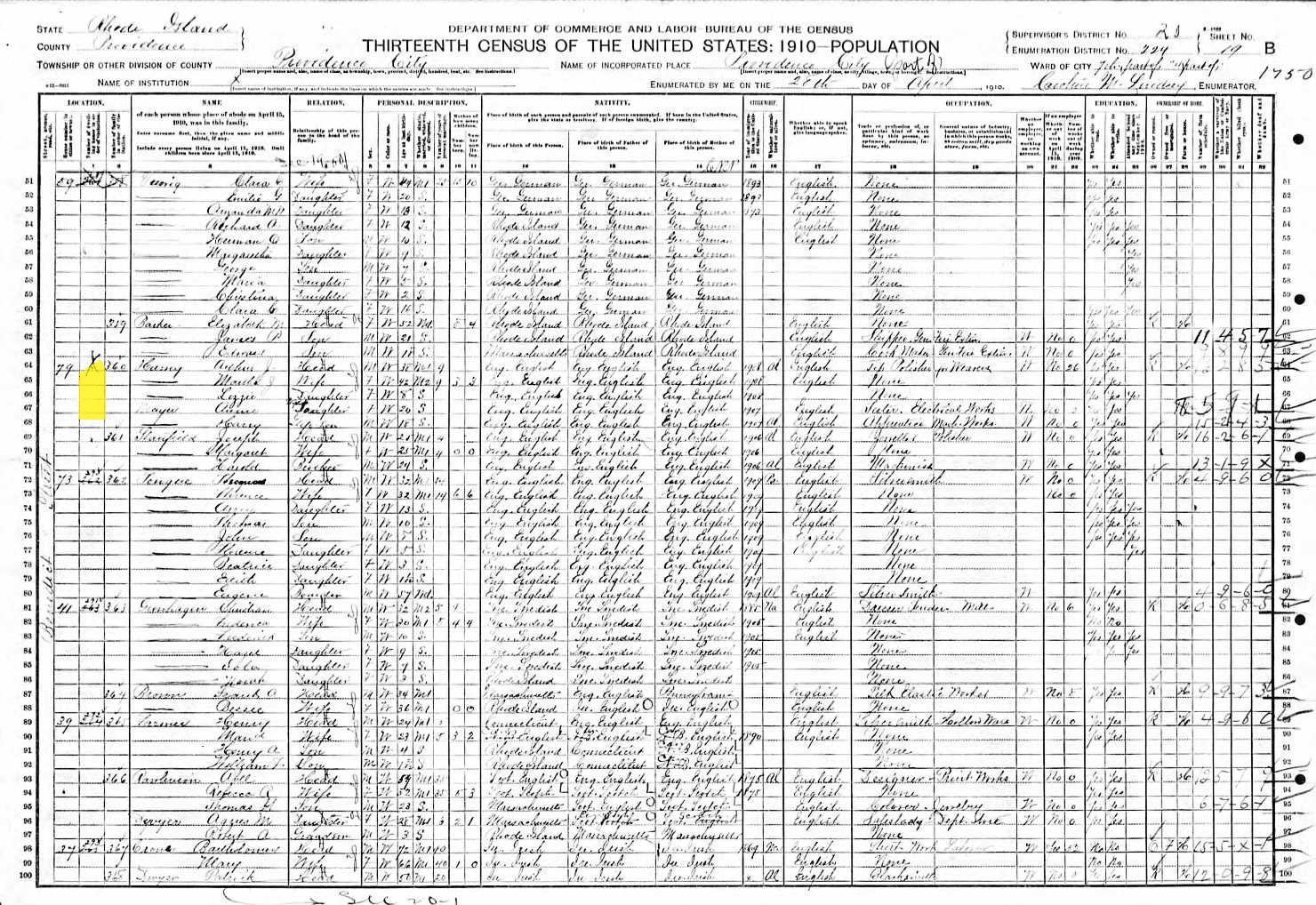 1910 census